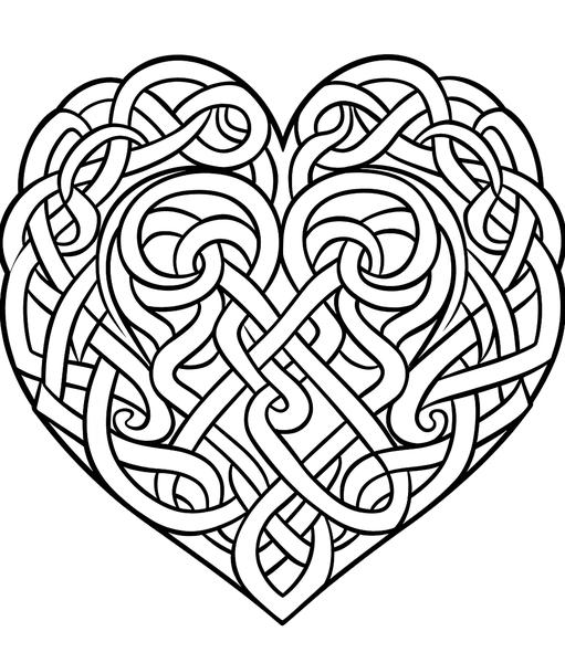 Free printable celtic coloring pages list