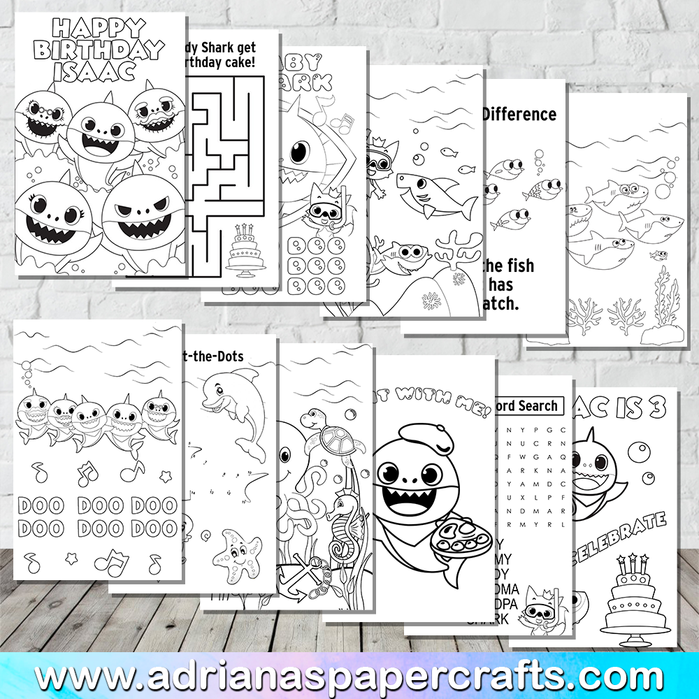 Coloring book â adrianas paper crafts
