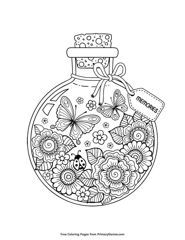 Free printable summer coloring pages ebook for use in your classroom or home from primarygames print and câ summer coloring pages coloring pages coloring books