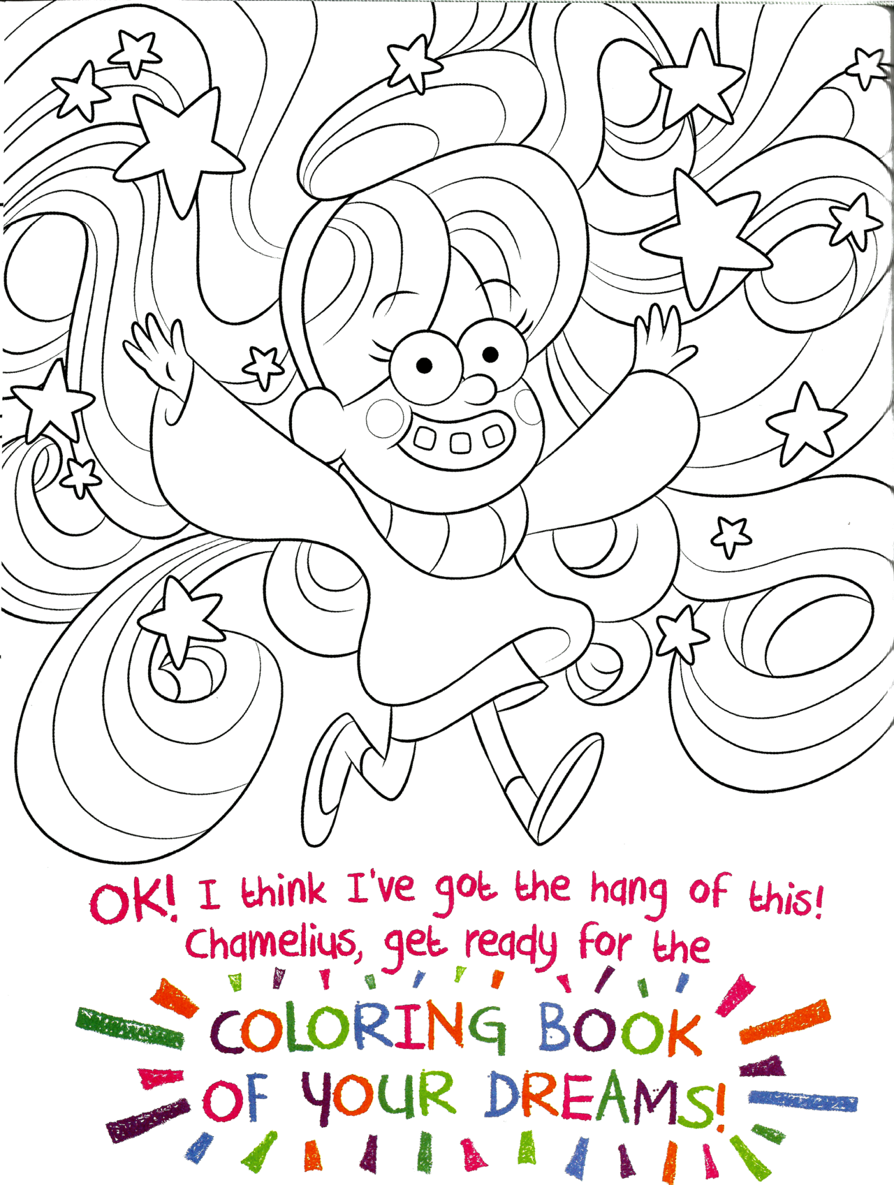 New super cool graviry falls coloring pages