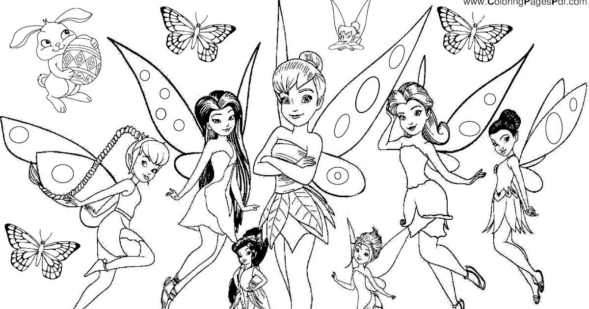 Disney tinkerbell coloring book pdf rcoloringpagespdf