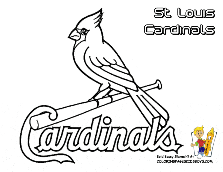 Free coloring pages of st louis