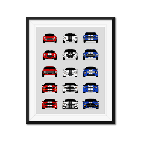Ford shelby â custom car posters