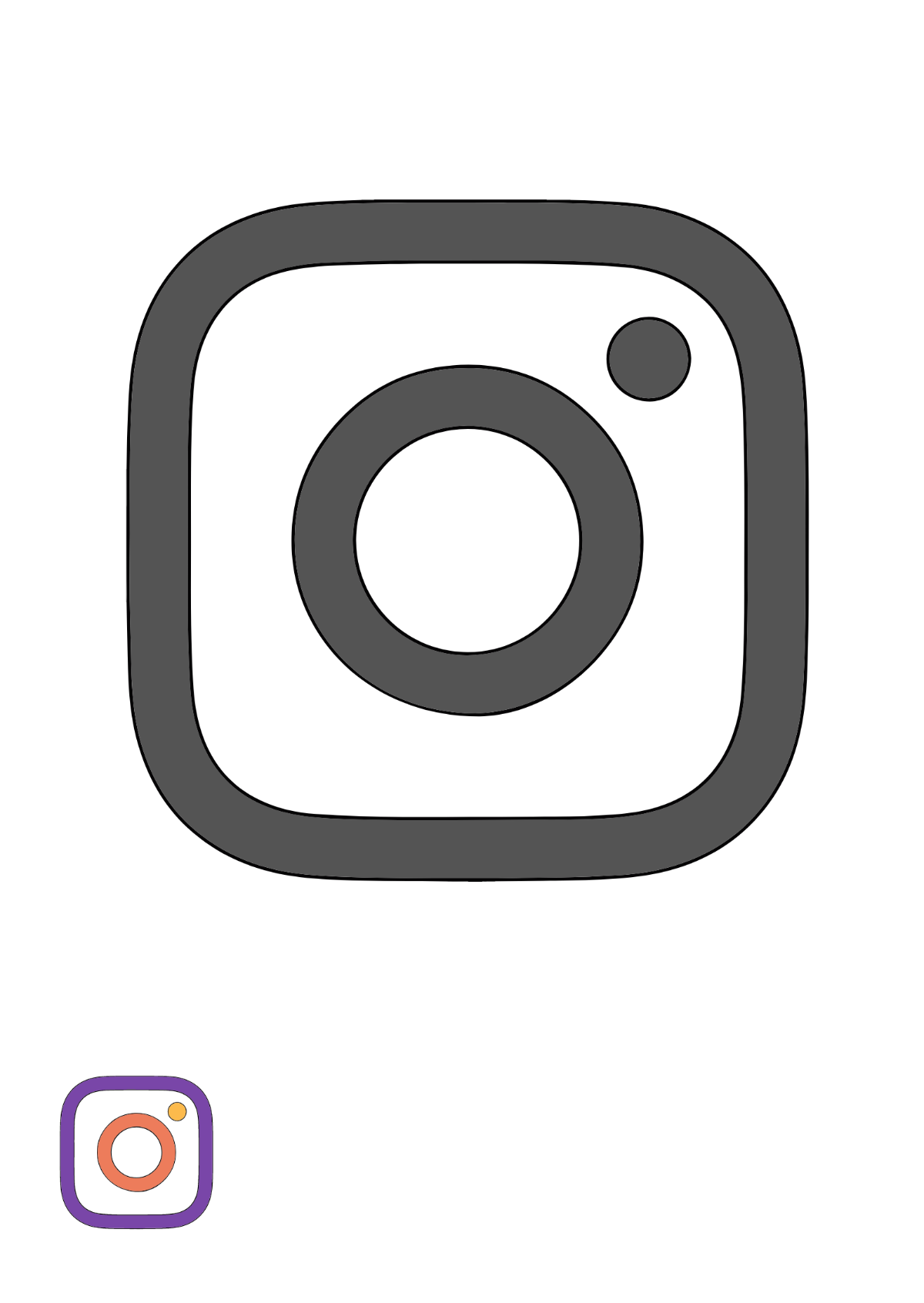 Free instagram logo