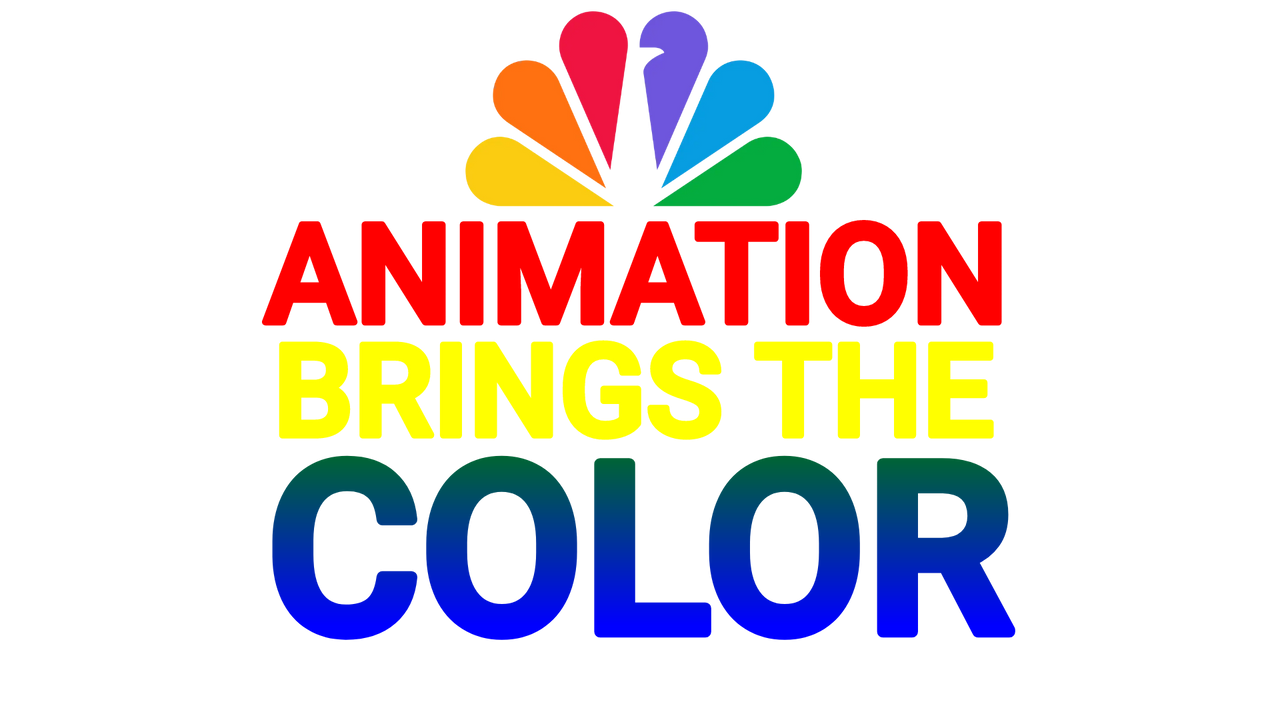 Animation brings the color on nbc
