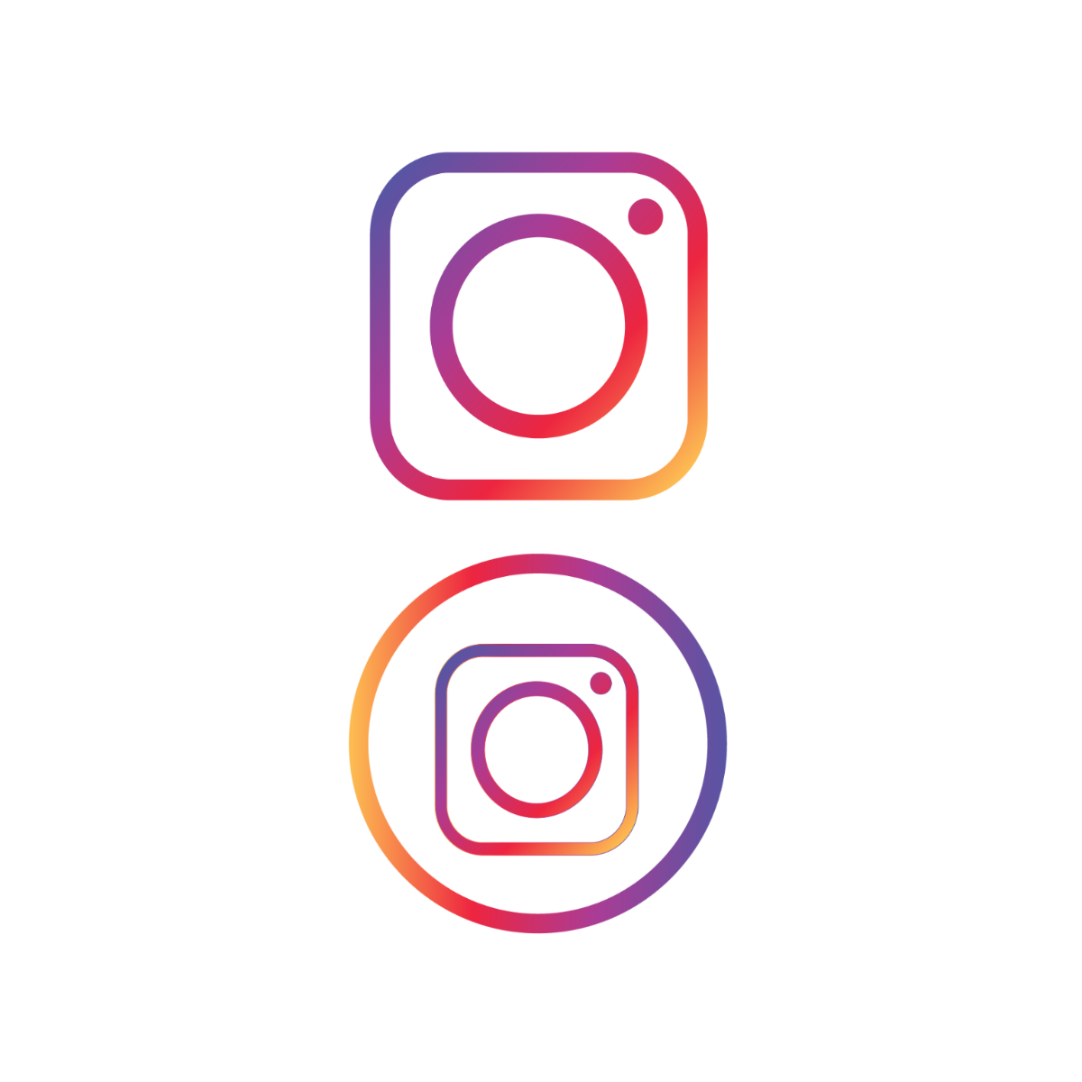 Free instagram vectors