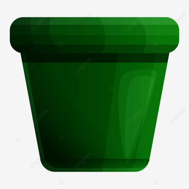 Empty flower pot clipart hd png empty plant pot icon color floral potted png image for free download