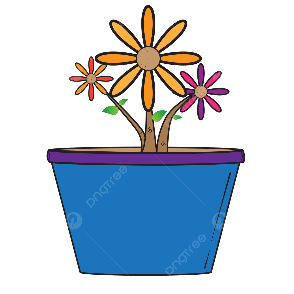 Real flowers vector art png images free download on