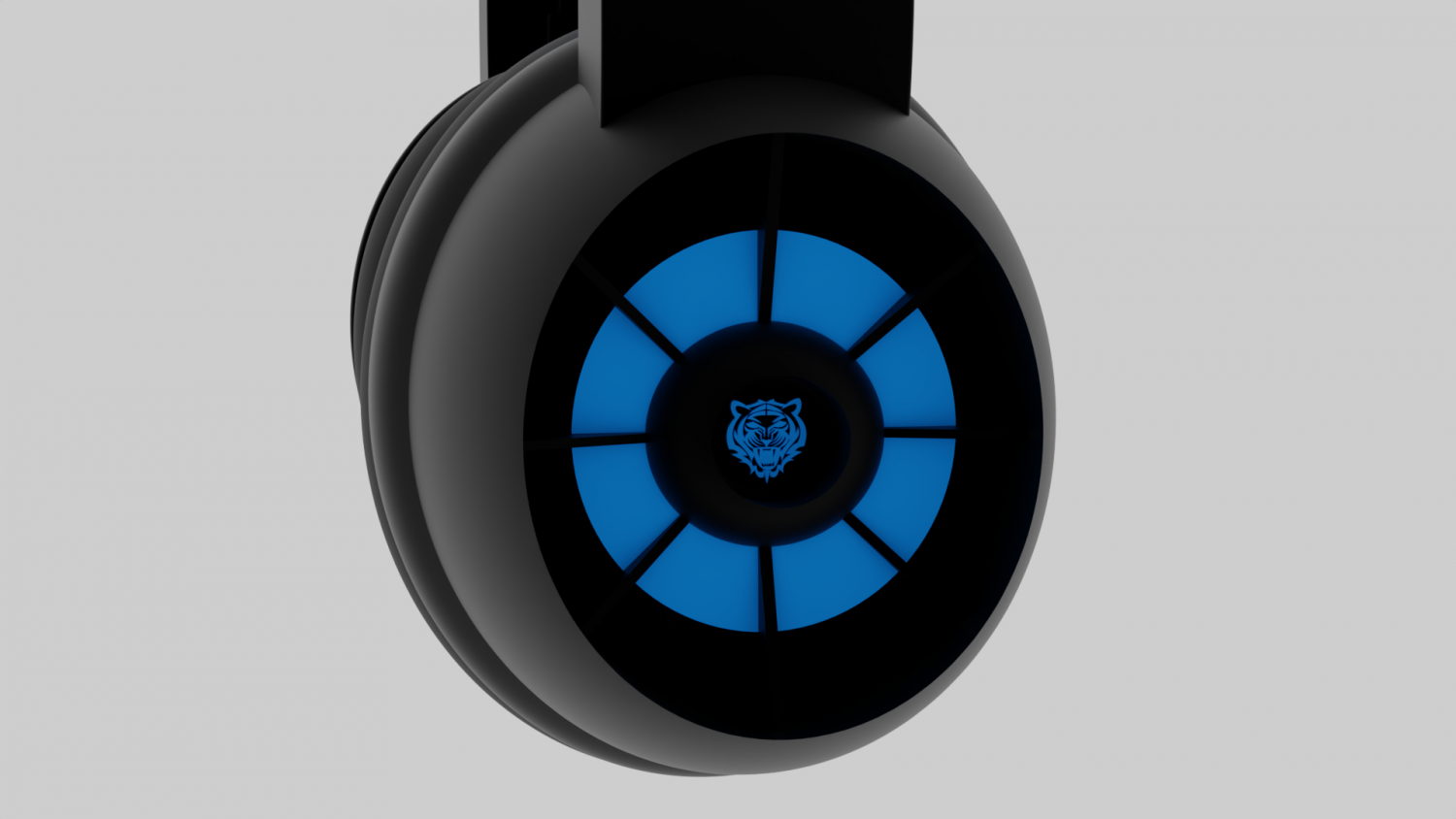 Headset d model in audio