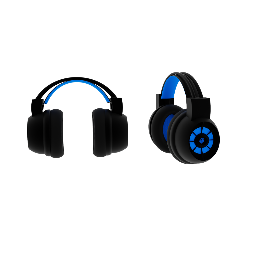 Headset d model in audio