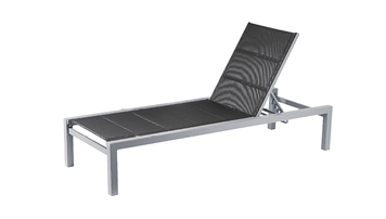 Aluminium sun lounger