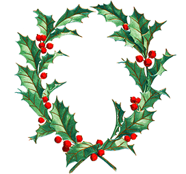 Charming free vintage christmas clip art