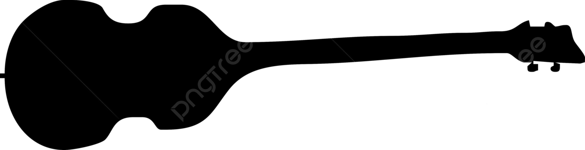 Guitar silhouette png vector psd and clipart with transparent background for free download