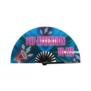 Gay clack fan gay circuit party rave folding fan stud me up