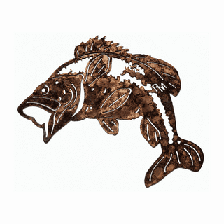Black patina metal