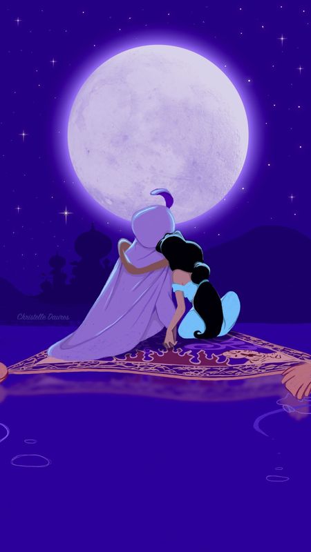 Aladdin romantic wallpaper download