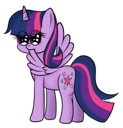 Twilight sparkle on ditzy
