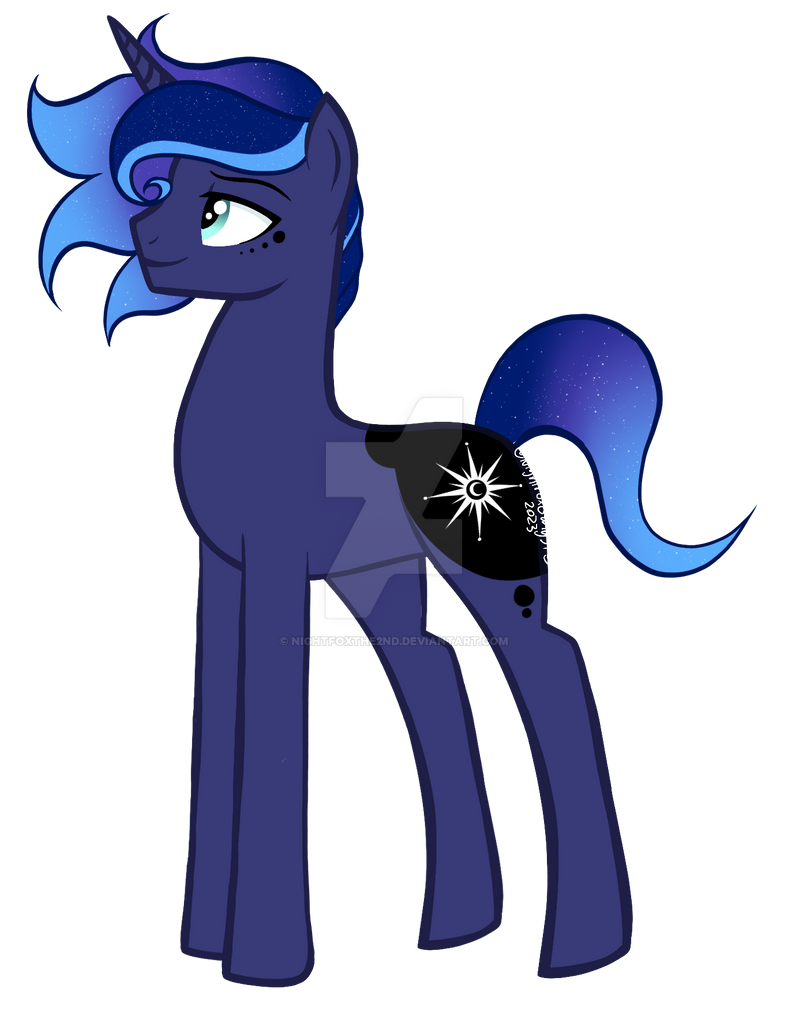 Mlp oc prince starlit sky by nightfoxthend on