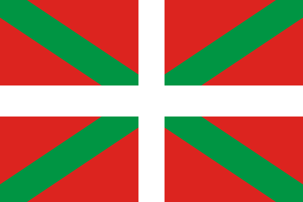Archivoflag of the basque country alternative proportionssvg