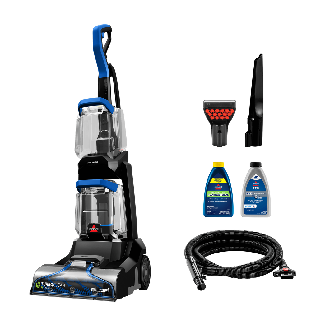 Turbocleanâ pet xl upright carpet cleaner