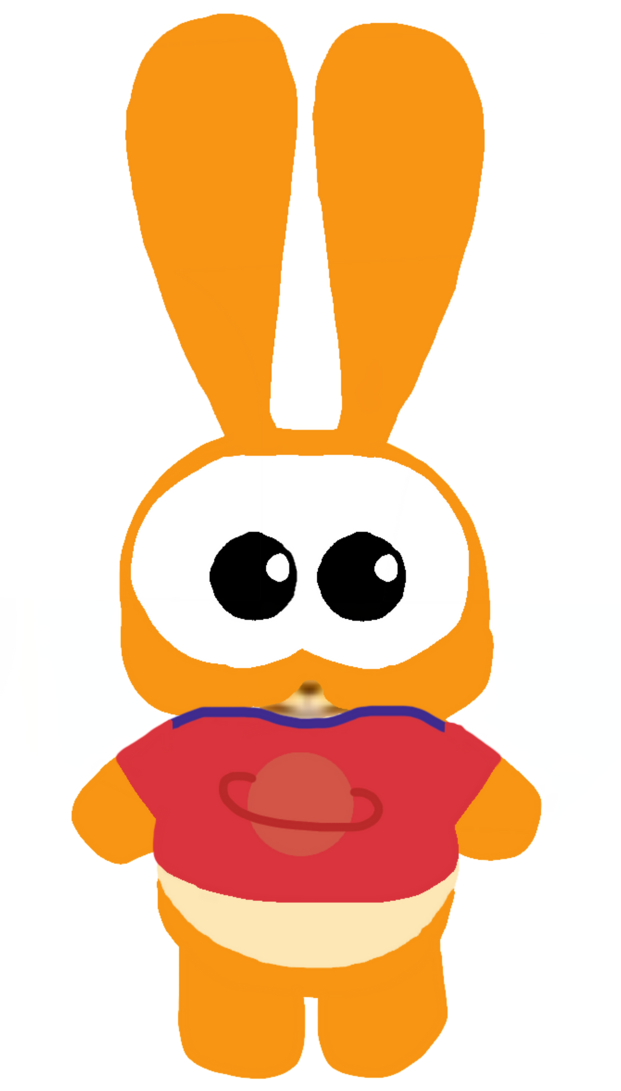 Babytv rabbit wearing his galileo shirt by travi on