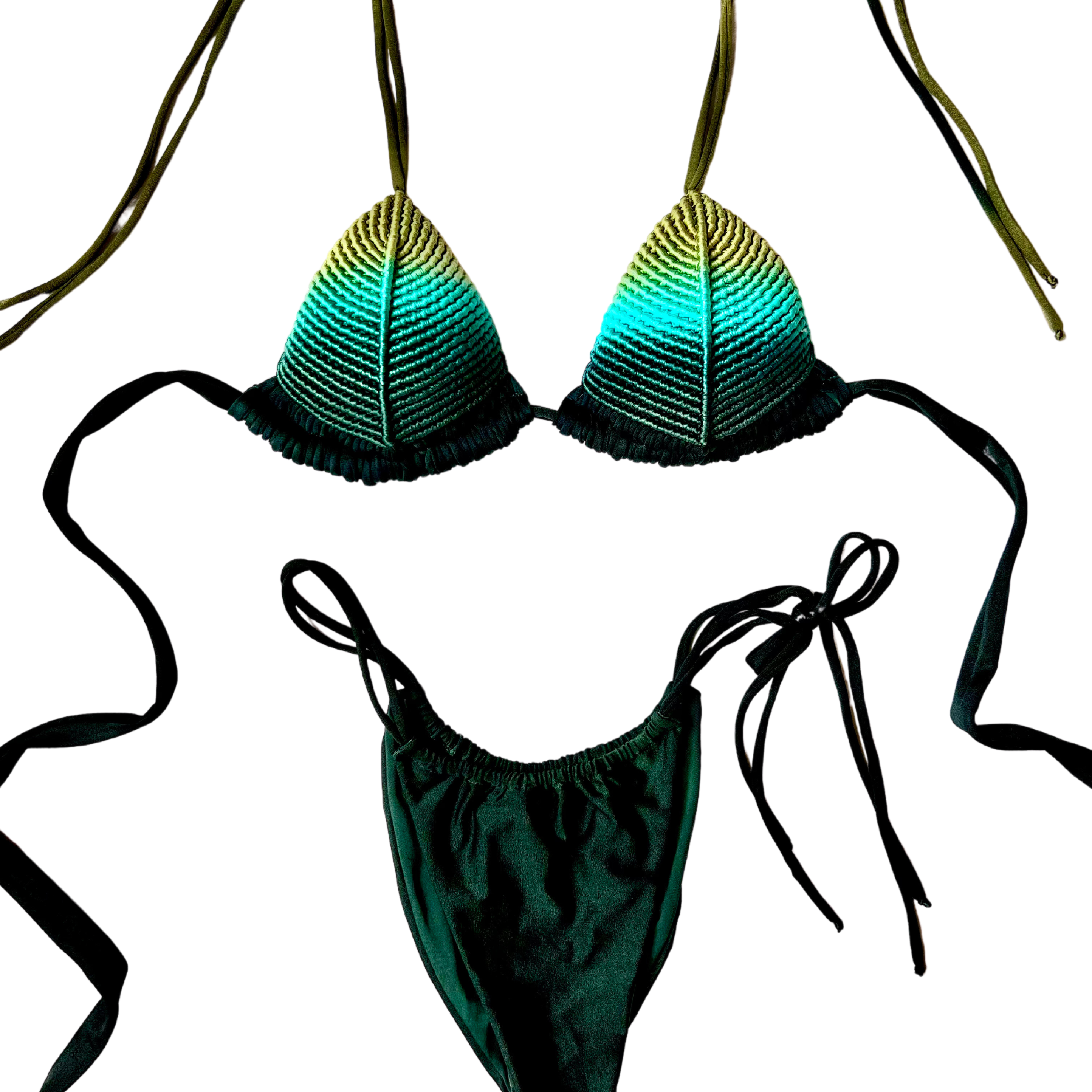 Macramã swimwear hand