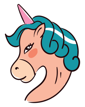 White unicorn png transparent images free download vector files
