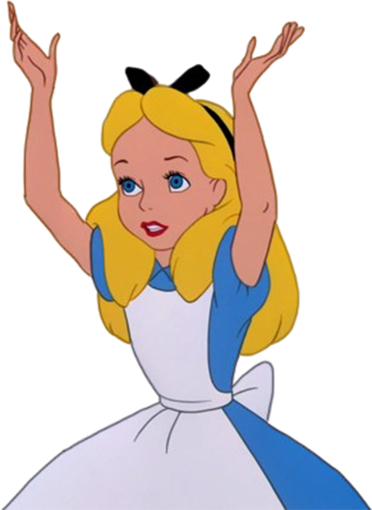 Alice disney vector by homersimpson on