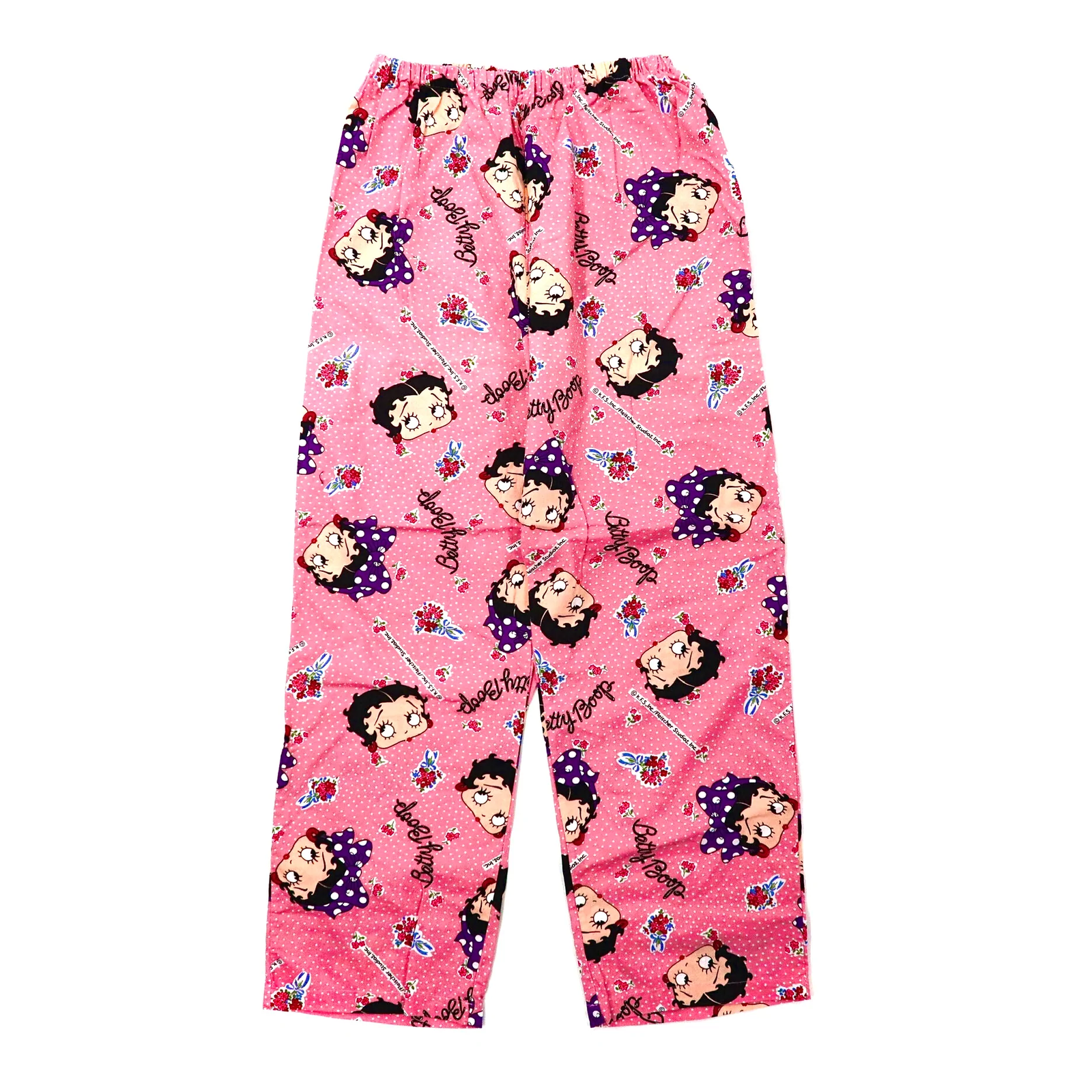 Betty boop pajamas easy setup l pink cotton patterned betty boop s