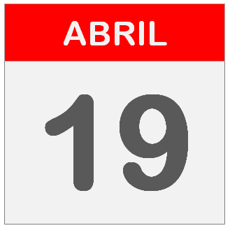 Solucionado â ï de abril un dãa o hoy