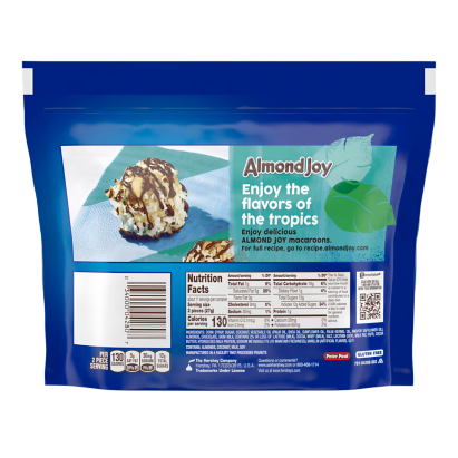 Almond joy miniatures coconut and almond chocolate candy bars oz pack