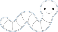 Bug coloring dolls