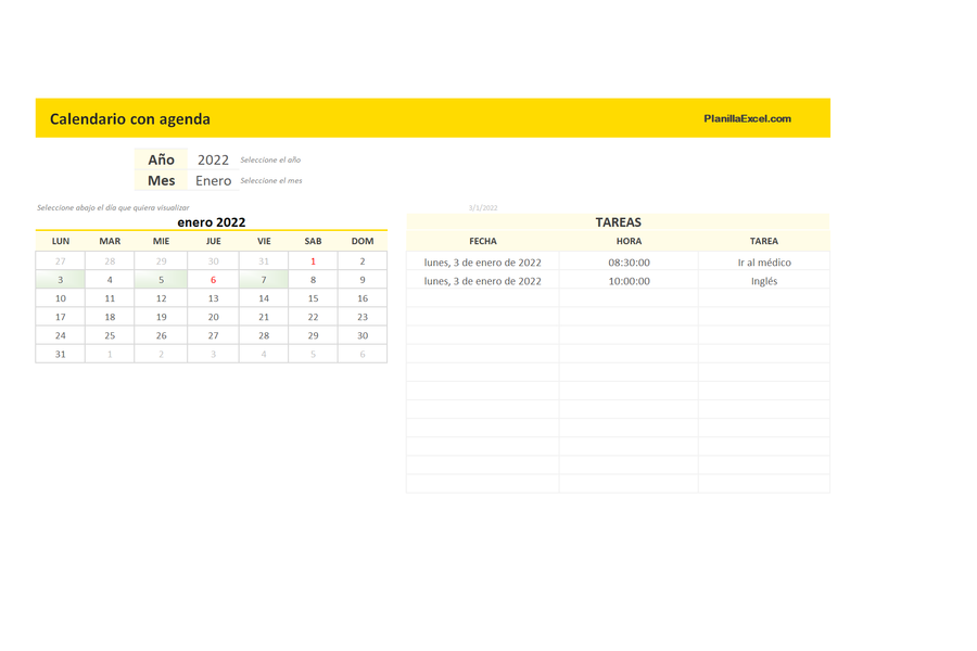 Descarga plantillas de excel gratis