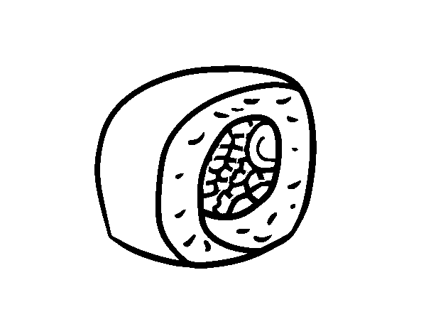 California maki coloring page