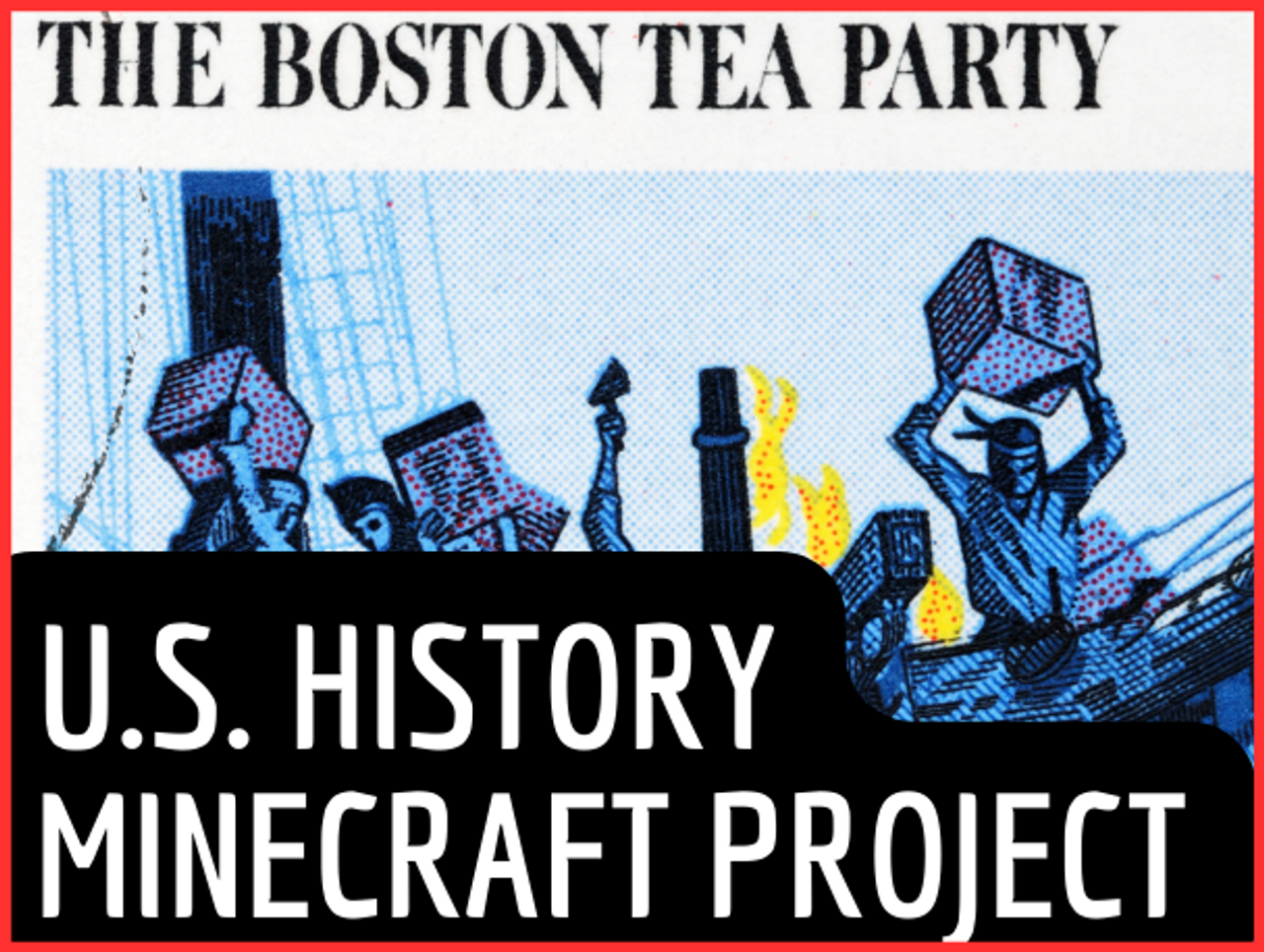 Early us history minecraft projects includes editable rubrics