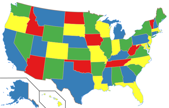 Filemap of united states vivid colors shownsvg