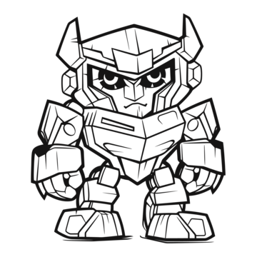 Transformers outline png transparent images free download vector files