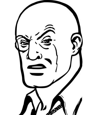Desenho de vilão nazista antigo para colorir desenhos para colorir e imprimir gratis