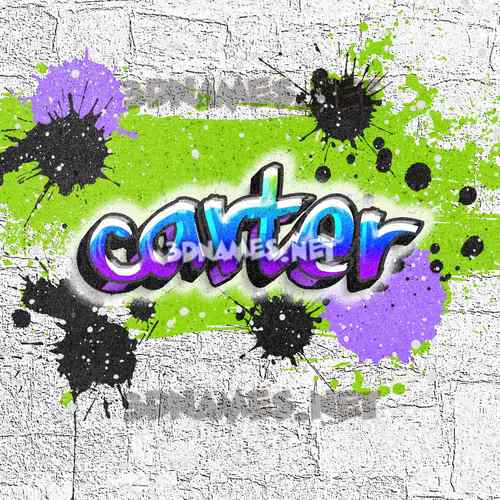 D names for carter