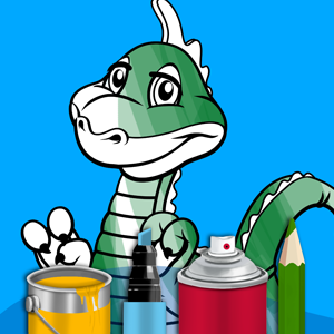 Dragon coloring book
