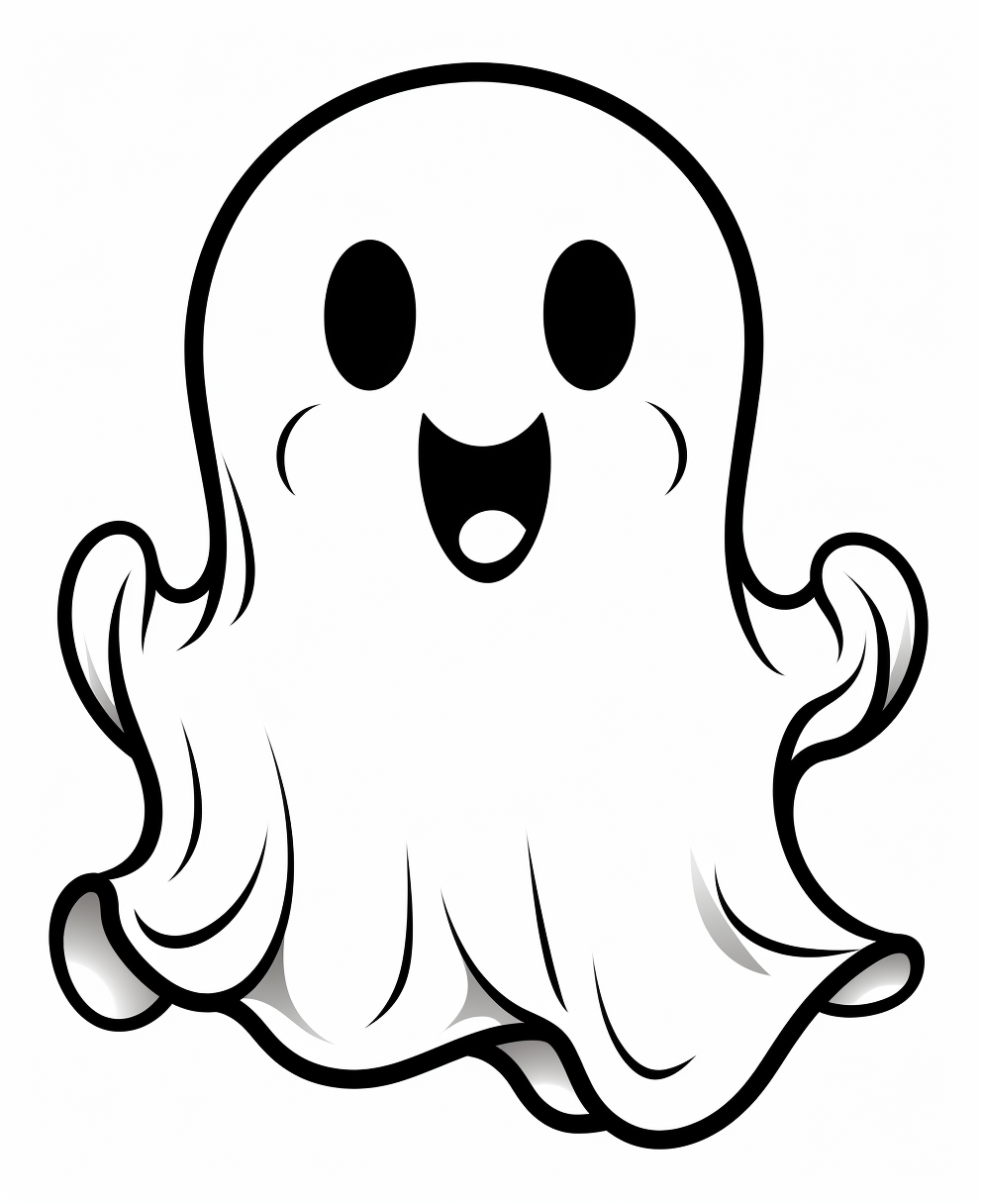 Ghost coloring books for children years old coloring pages