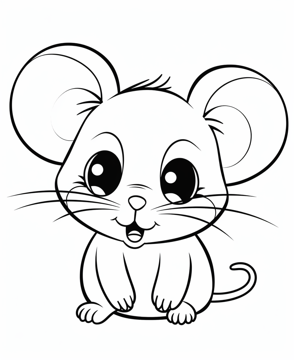 Mouse coloring book for children coloring pages ñðñððµñðñðññ