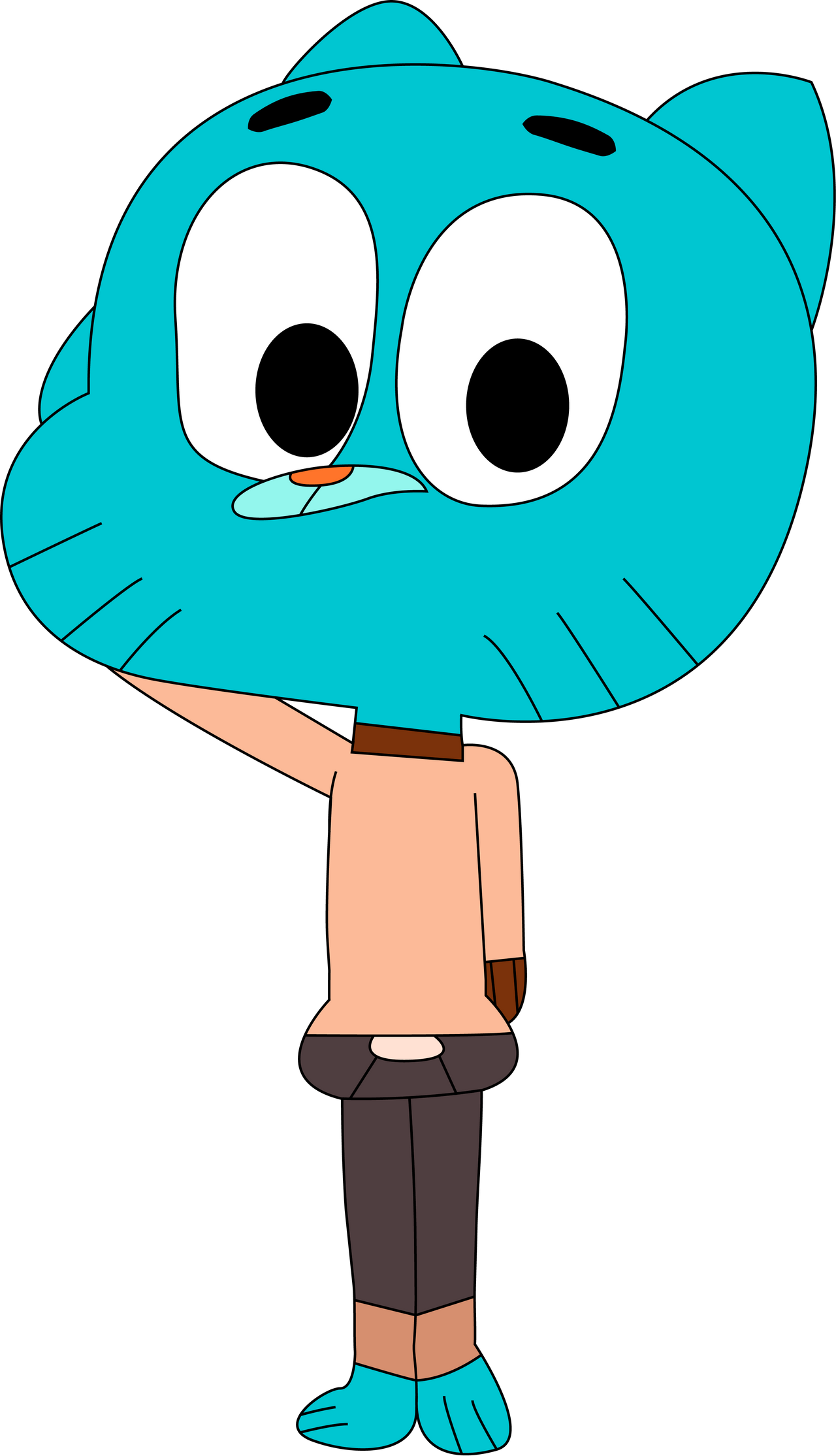 Gumball watterson from the amazing world of gumball vector gumball watterson