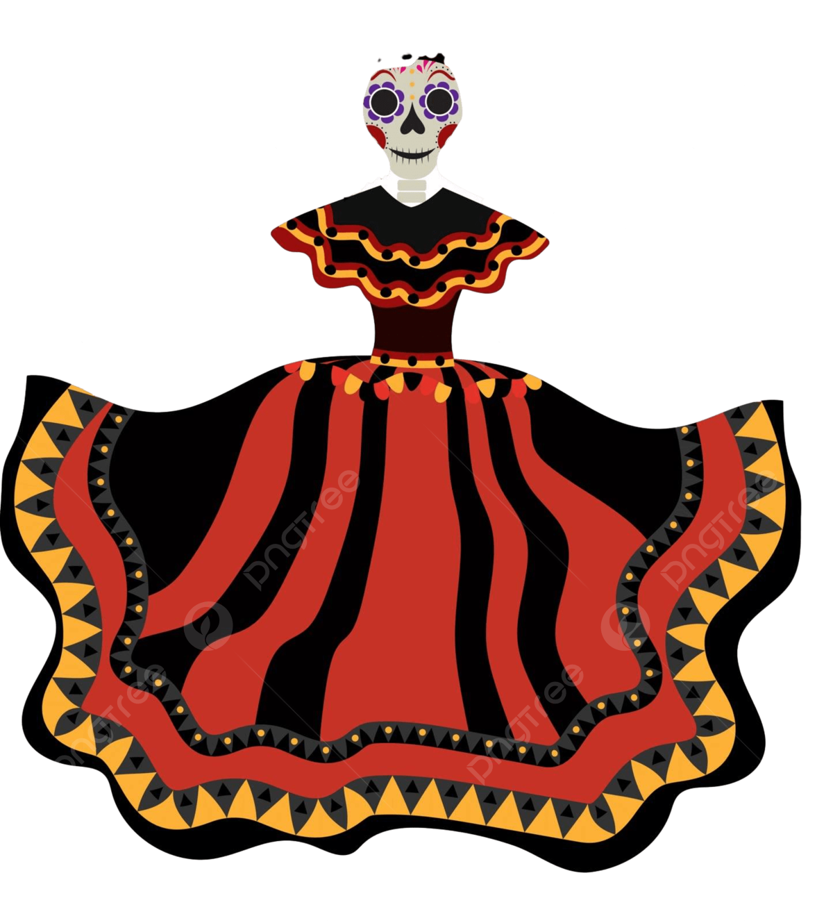 Santa muerte png transparent images free download vector files