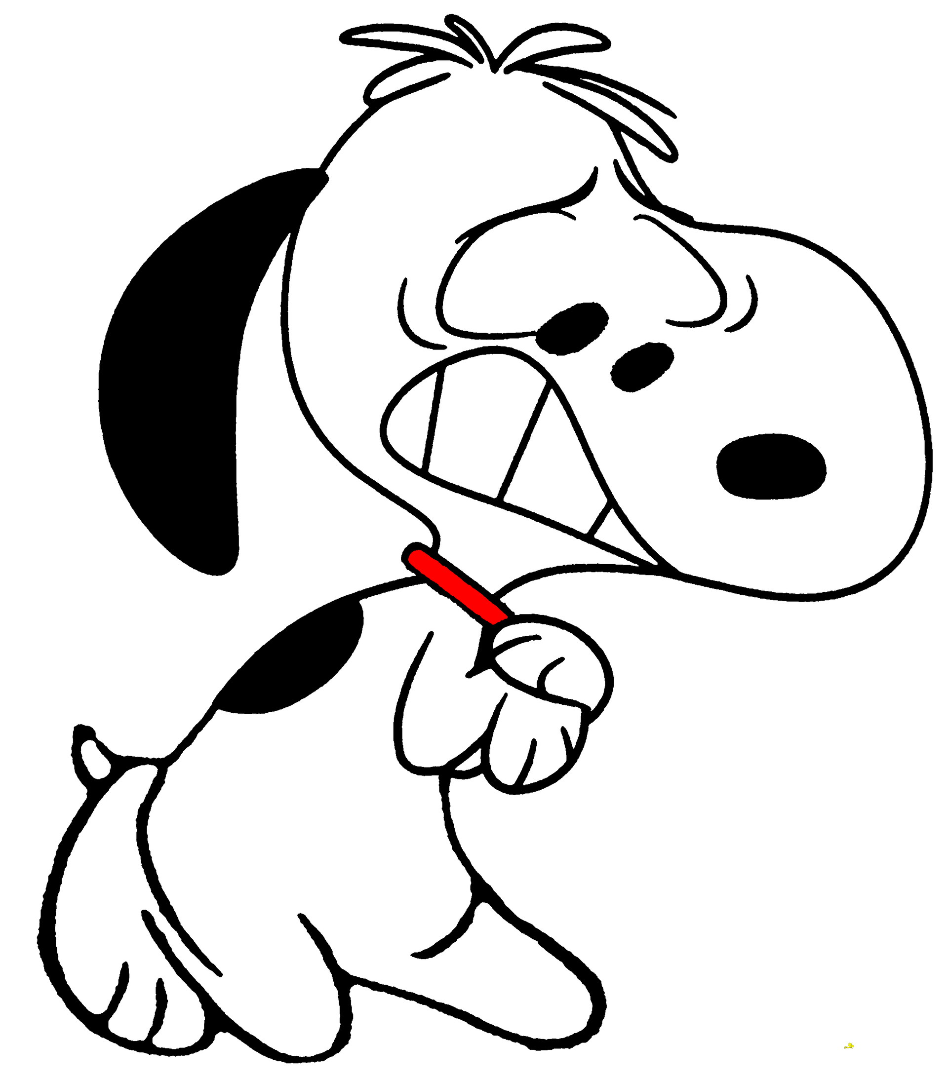 Hope i havent hurt you woodstock by bradsnoopy on