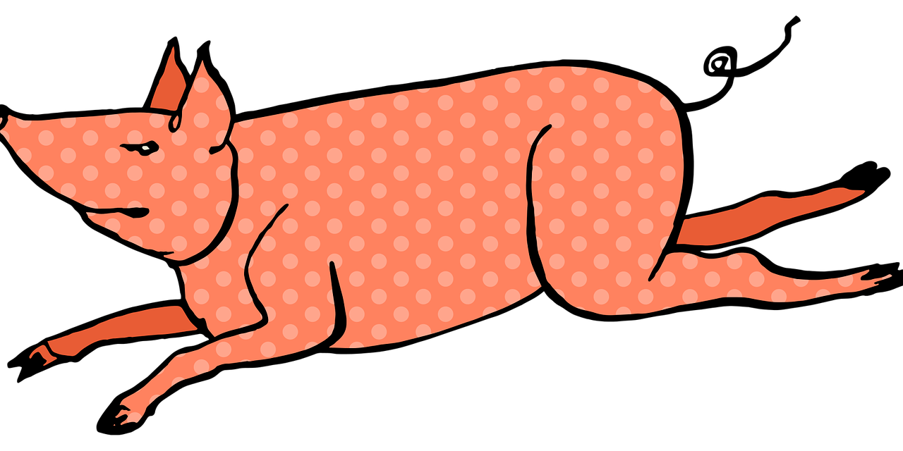 Free swine vector art