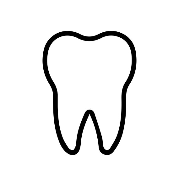 Tooth digital download instant download svg dxf eps