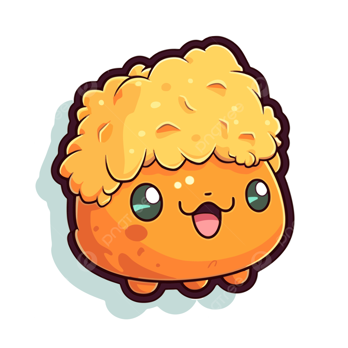 Number fried chicken nuggets vector art png images free download on