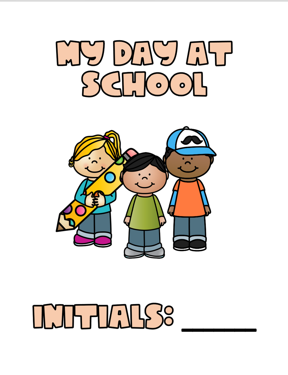 Home school munication book