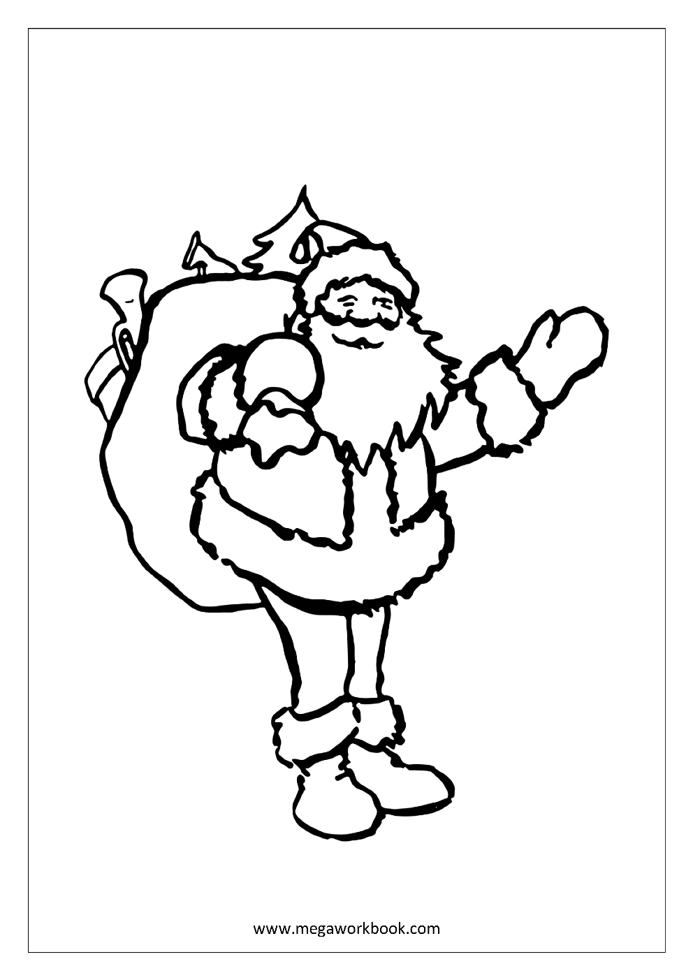 Christmas coloring pages
